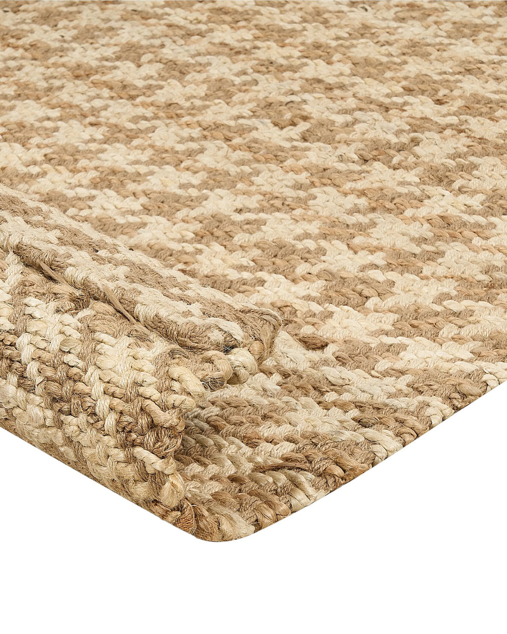 Tapis beige 80 x 300 cm jute
