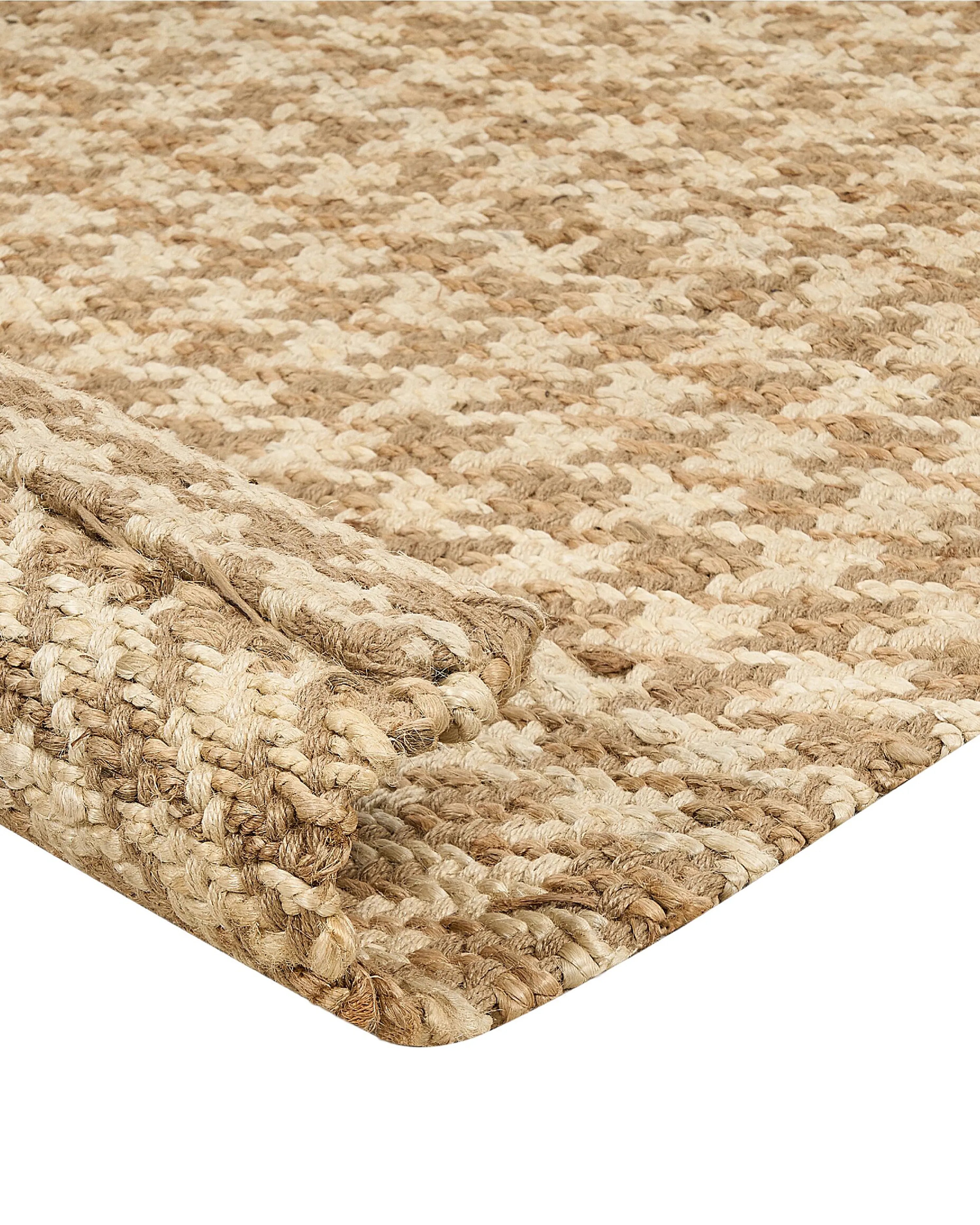 Tapis beige 80 x 300 cm jute