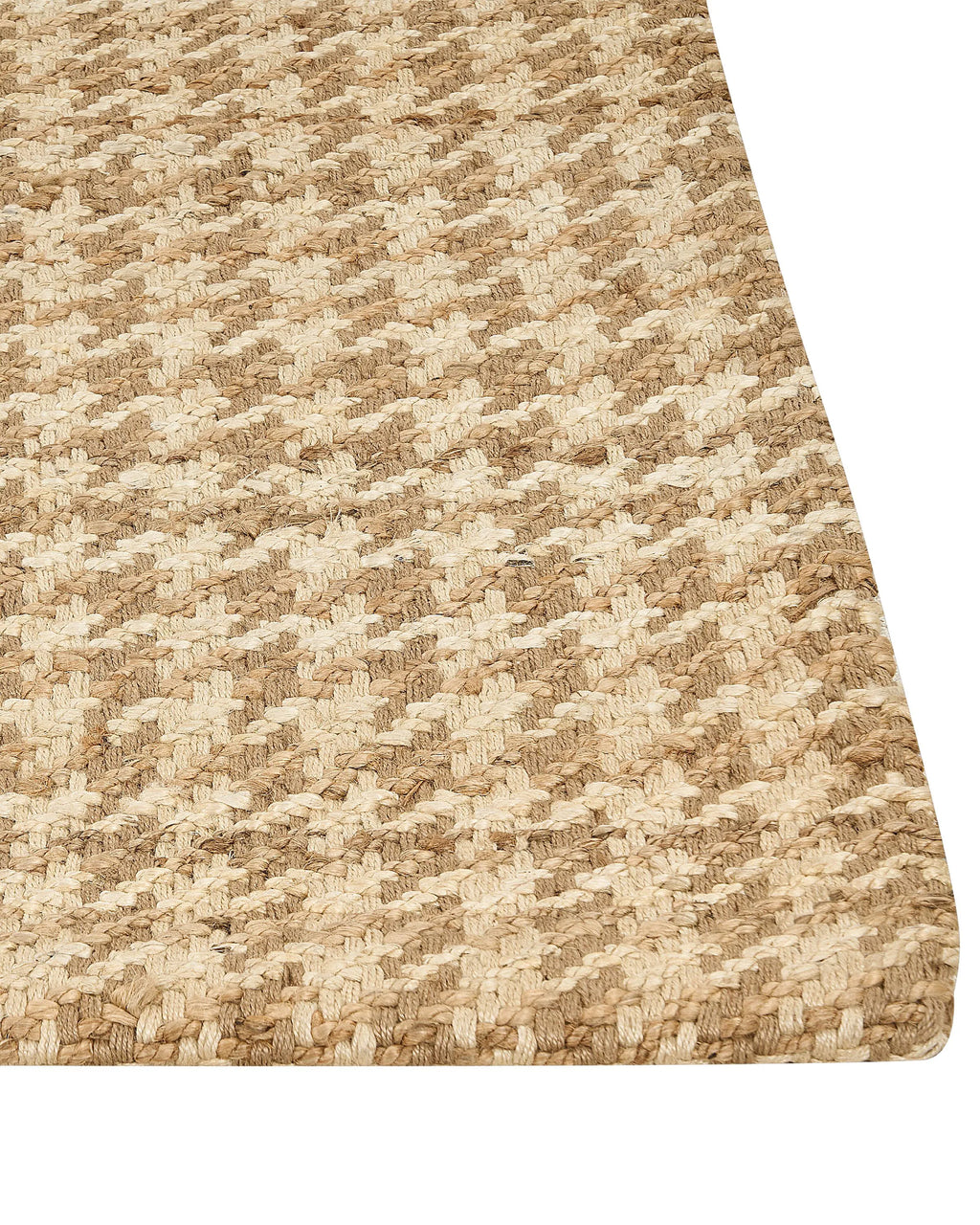 Tapis jute beige 160 x 230 cm
